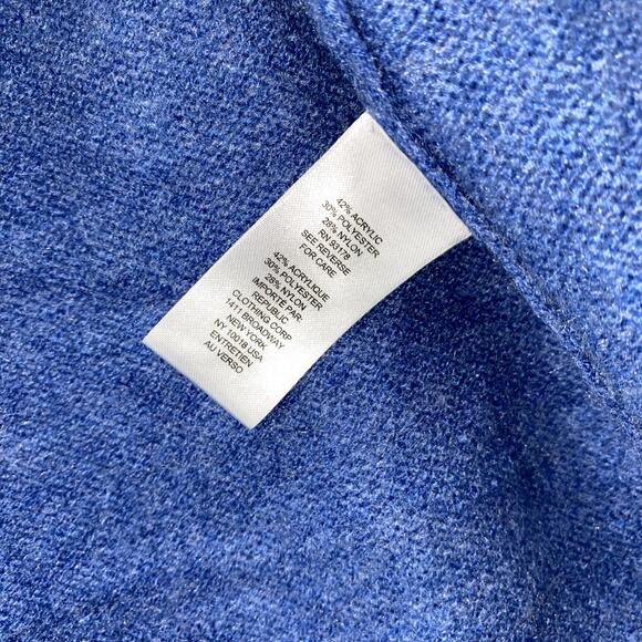 NWT INDUSTRY Blue Heather Button Front Shirt Jacket XS - Picture 7 of 9